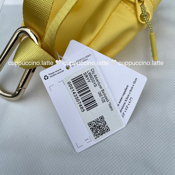 💛SOLD OUT🍋Lululemon Athletic City Adventurer Backpack Nano - Sunray Yellow - Picture 7 of 13